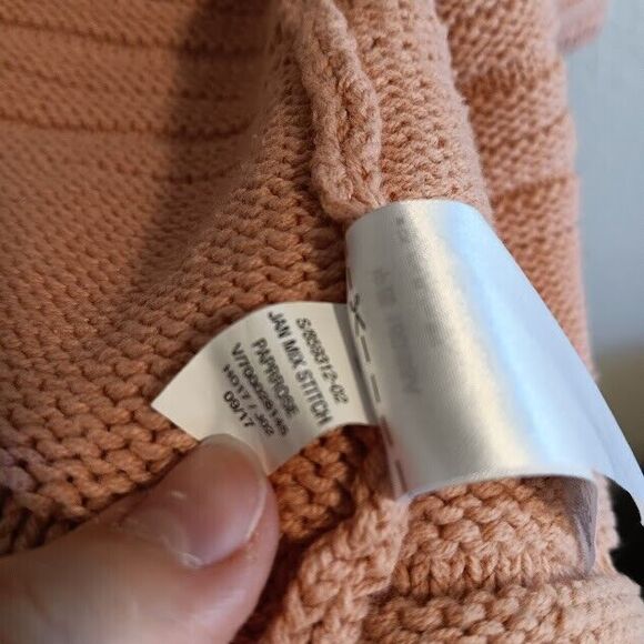 Old Navy Open Front Knit Cardigan Pink Womens Size Small Sweater - Picture 5 of 6